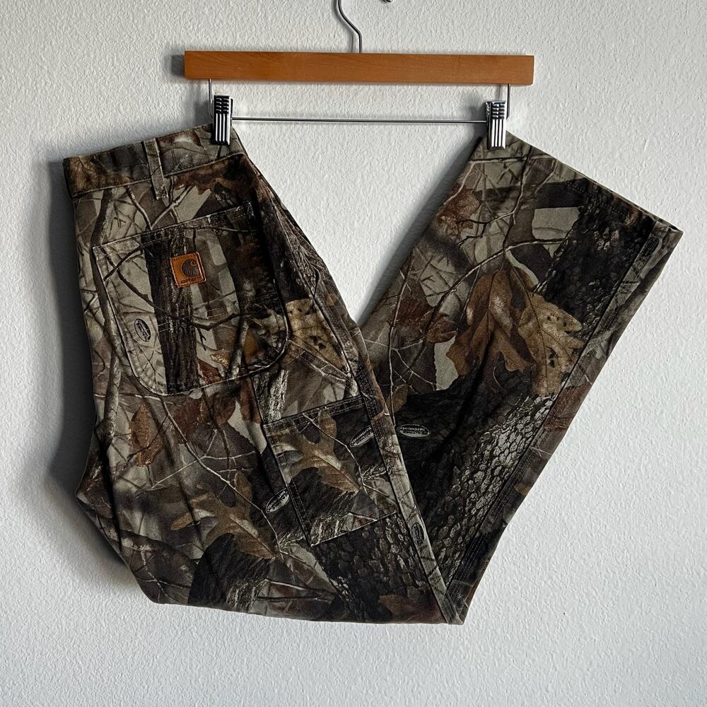 Carhartt B158 CMO realtree camo work wear carpenter pants